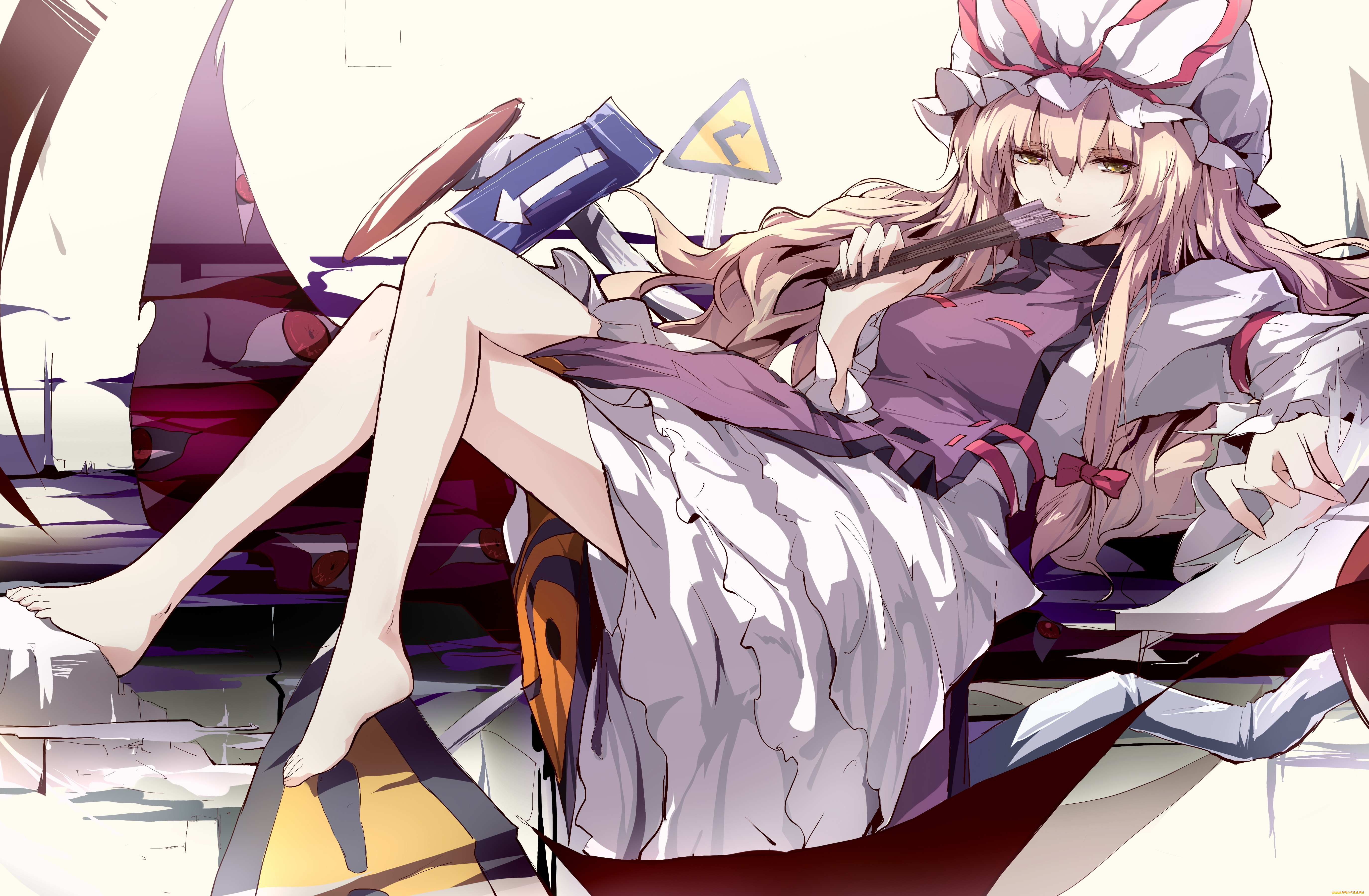 yakumo, yukari, , touhou